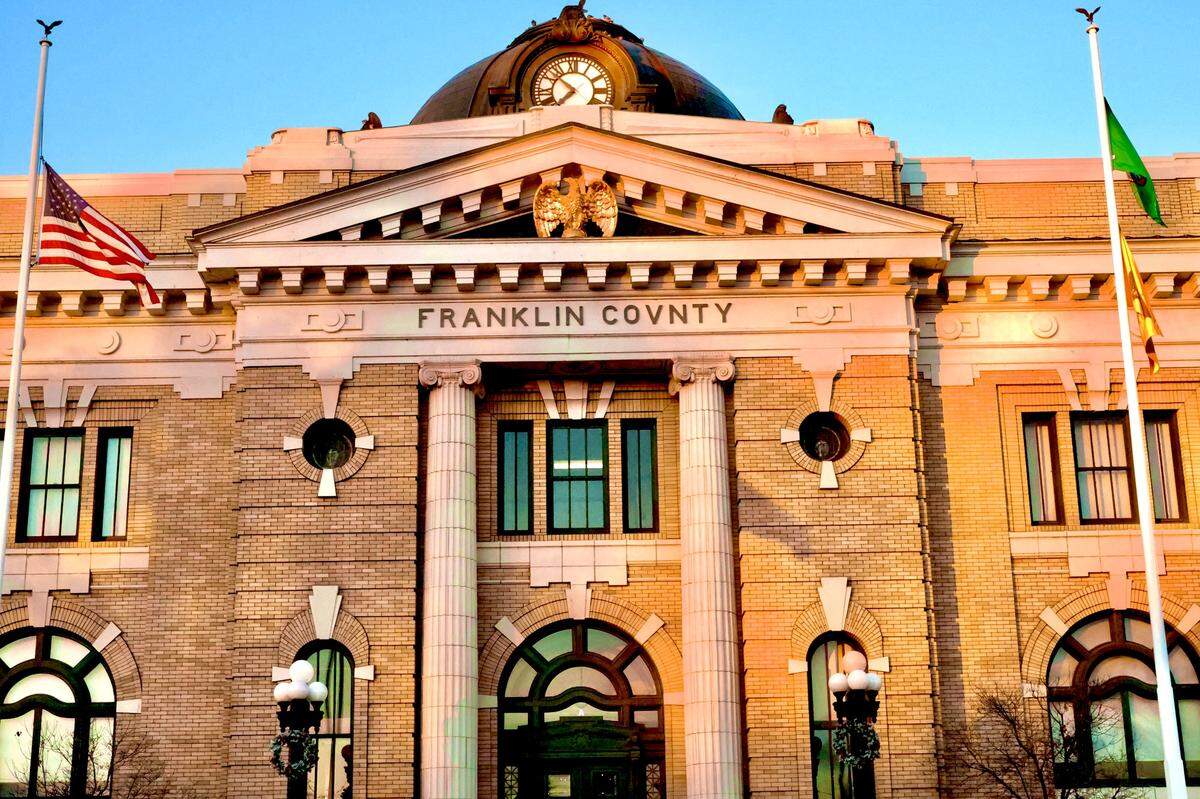 The Franklin County Courthouse at 1016 N. 4th St. in Pasco.